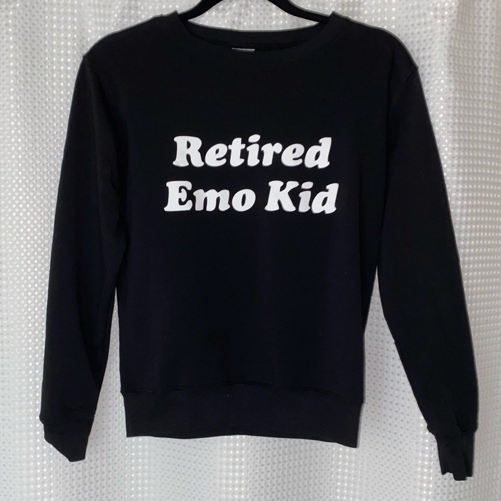 Retired Emo Kid Sweatshirt🖤☠